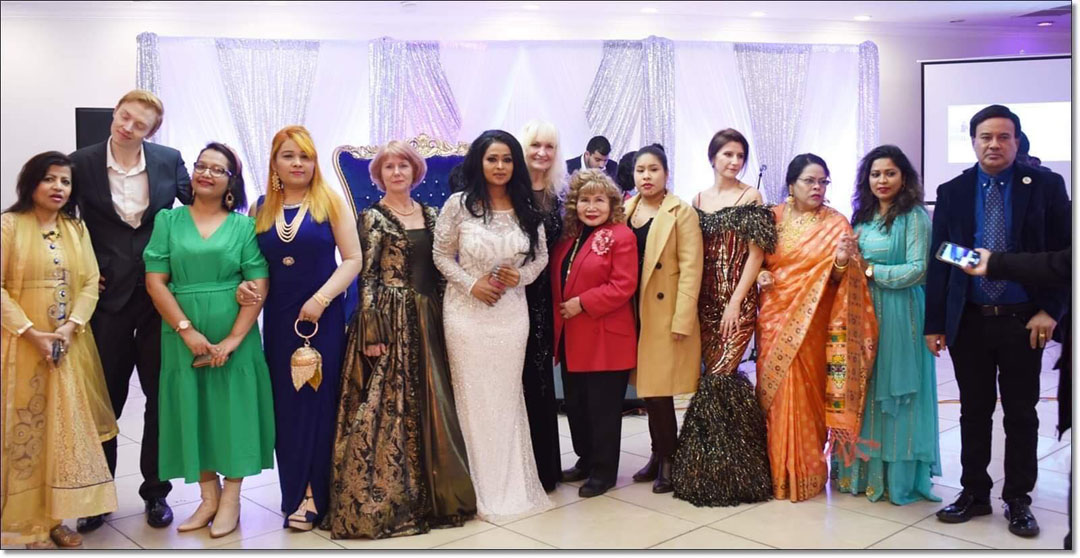 নিউইয়র্কে মডেল মণিকা হকের এক্সক্লুসিভ পার্টি