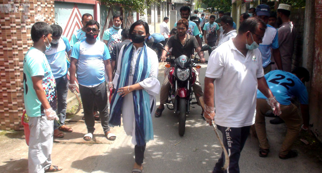 গোপালগঞ্জে ডেঙ্গু প্রতিরোধে নবীনবাগ যুব সংঘের মাসব্যাপি পরিচ্ছন্নতা অভিযান