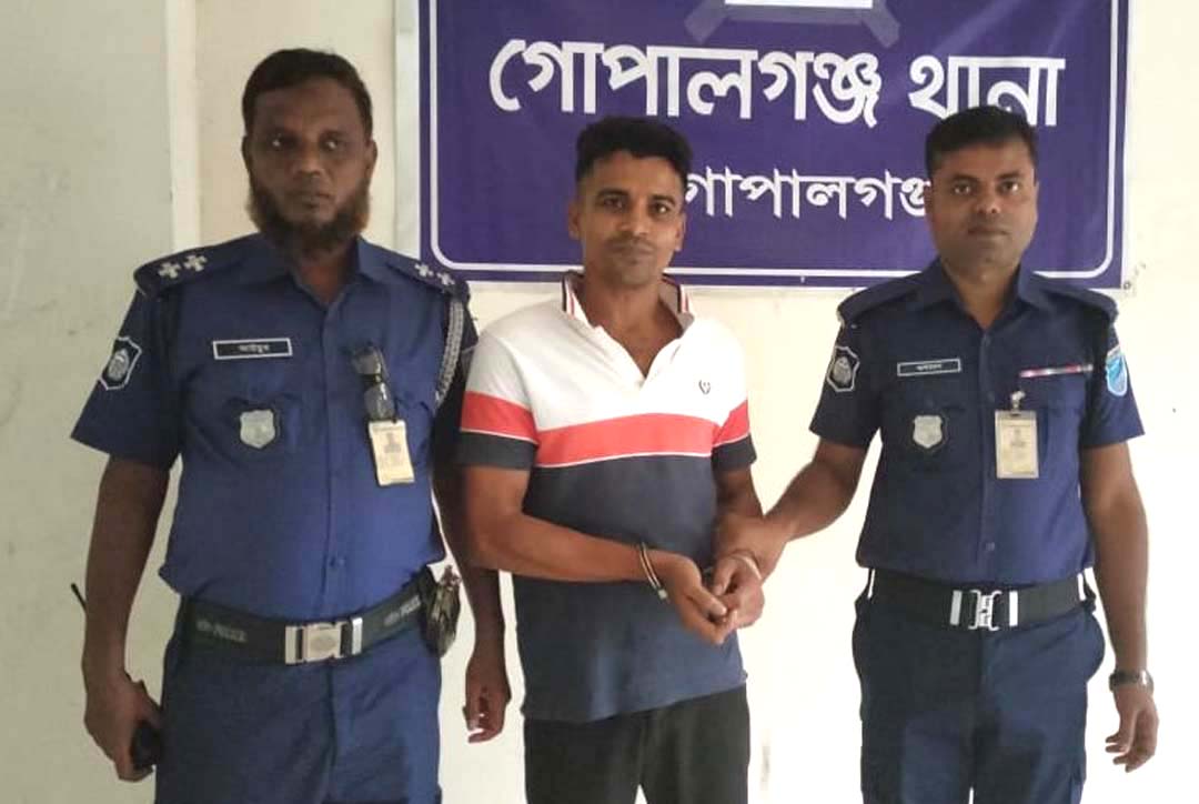 গোপালগঞ্জে হত্যা সহ ৩৩ মামলার আসামী রনি গ্রেপ্তার