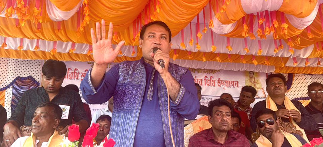 গোপালগঞ্জে হিন্দু মুসলমান সমান সুযোগ ভোগ করবে।এমপি ডাঃ কে এম বাবর