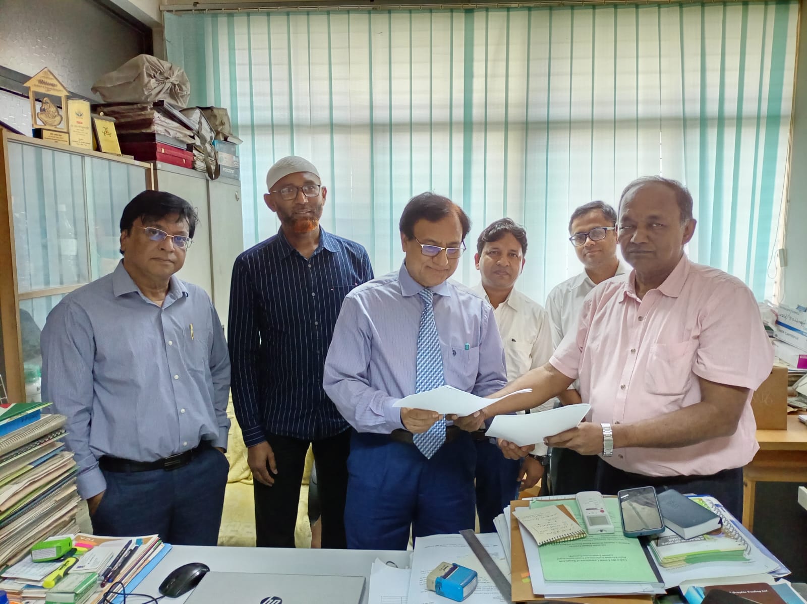 গোবিপ্রবি ও ঢাবির উচ্চতর বিজ্ঞান গবেষণা কেন্দ্রের মধ্যে গবেষণা সহায়তা চুক্তি