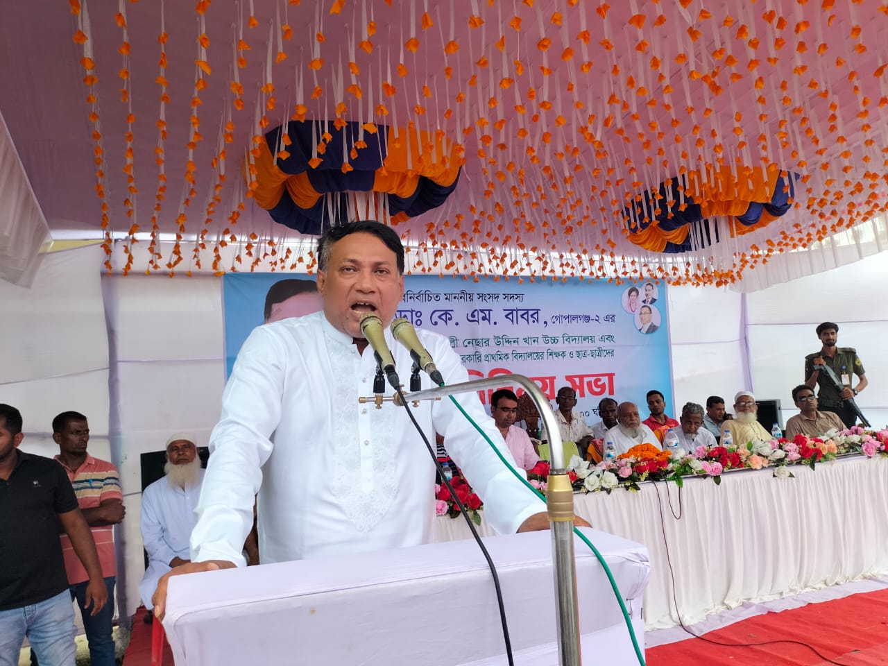 মাদকের ব্যাপারে কোন ছাড় নেই-এমপি ডা. কে.এম বাবর