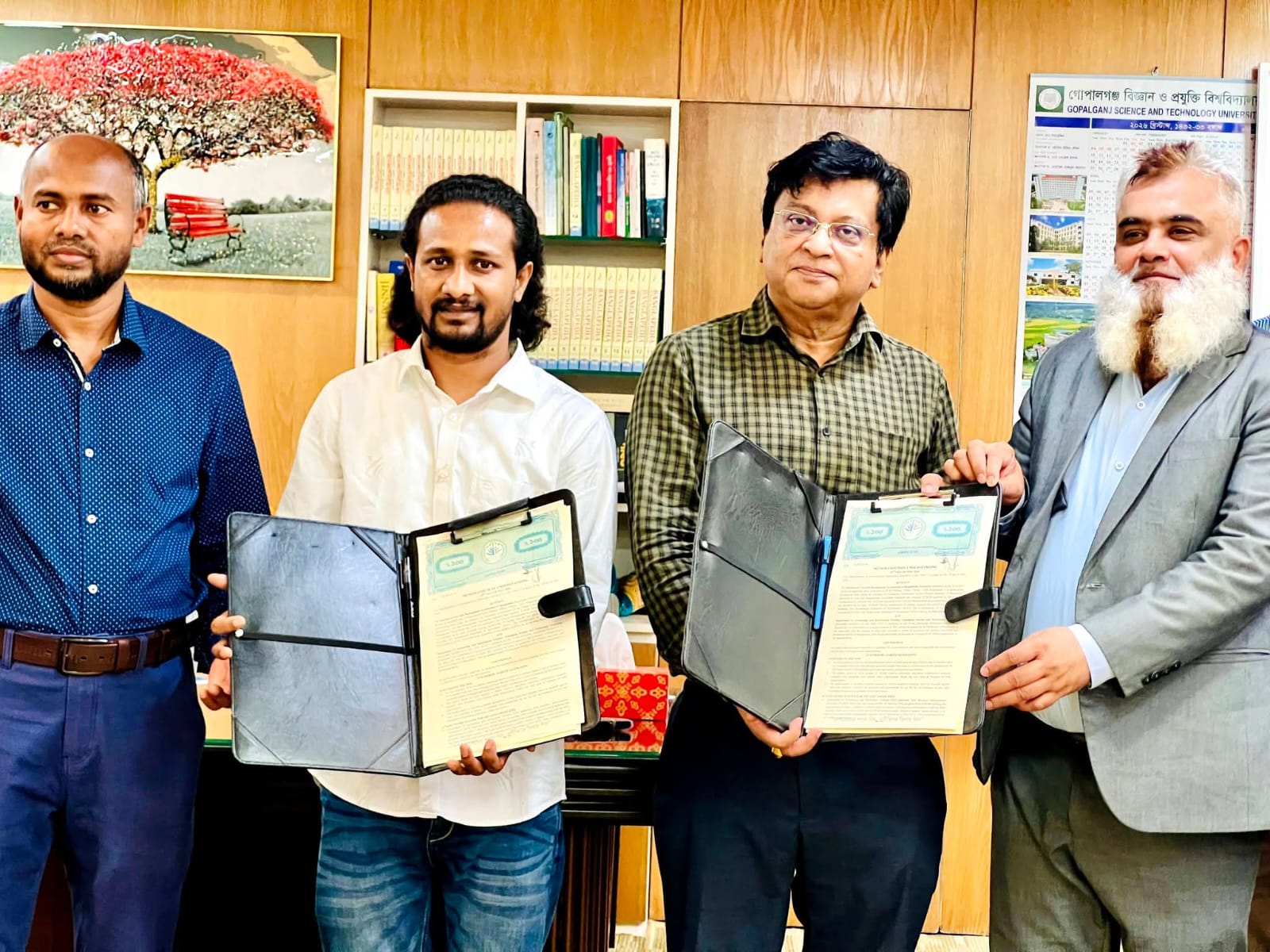 গোবিপ্রবি’র একাউন্টিং বিভাগ ও আইসিএমএবি’র মধ্যে সমঝোতা স্মারক স্বাক্ষর