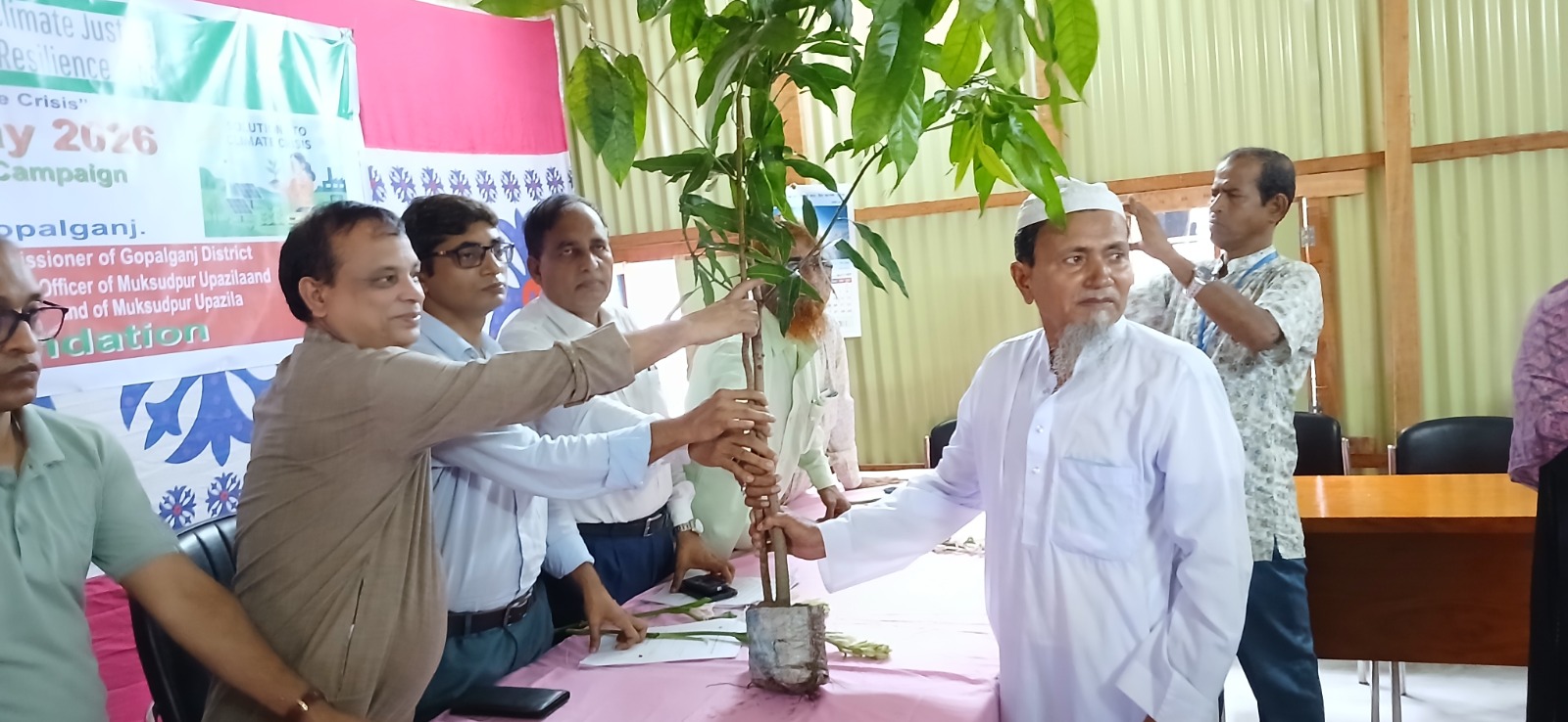প্রতিবন্ধী অন্তর্ভুক্তিমূলক বৃক্ষরোপণ কর্মসূচি; জলবায়ু সহনশীল ও বৈষম্যহীন সমাজ গঠনে সম্প্রীতির প্রত্যয়