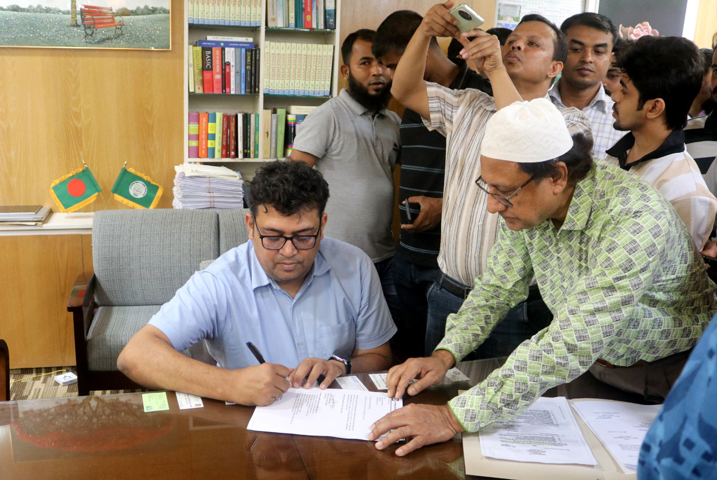 কেউ দুর্নীতি করলে তাকে অবশ্যই শাস্তির আওতায় আসতে হবে। গোবিপ্রবির নতুন উপাচার্য অধ্যাপক ড. মো. নাজমুস সাদাত