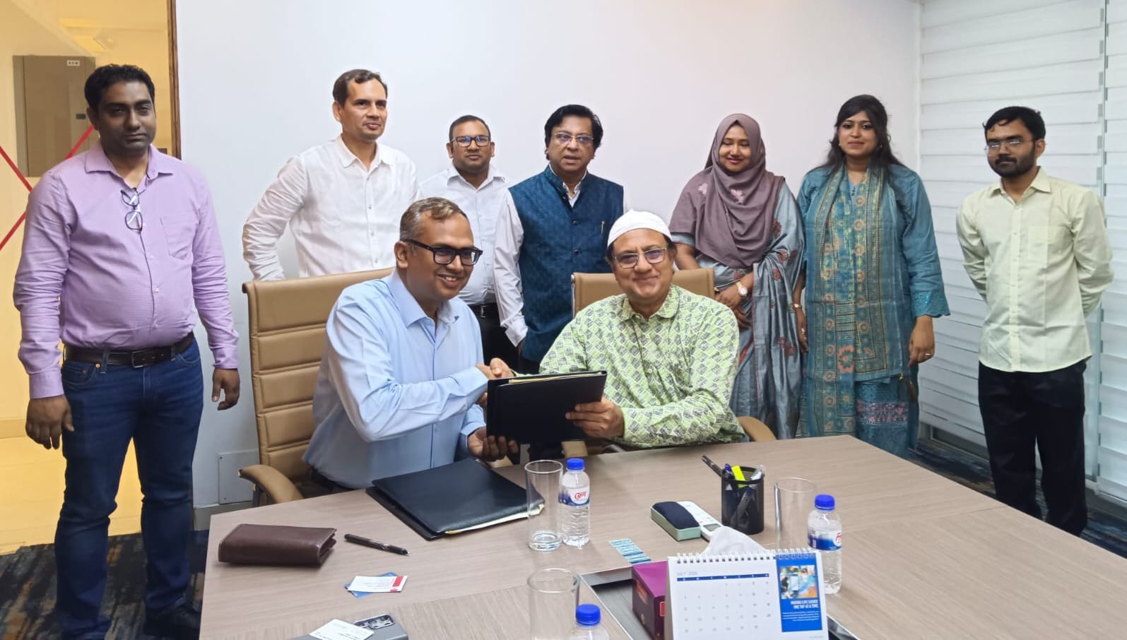 গোবিপ্রবি ও ডেনিম্যাক লিমিটেডের মধ্যে চুক্তি স্বাক্ষর
