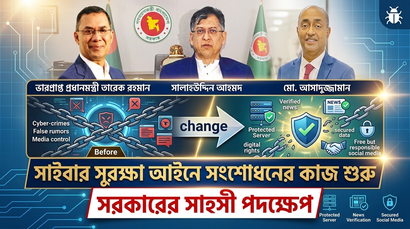 সাইবার নিরাপত্তায় তারেক রহমান সরকারের সময়োপযোগী উদ্যোগ
