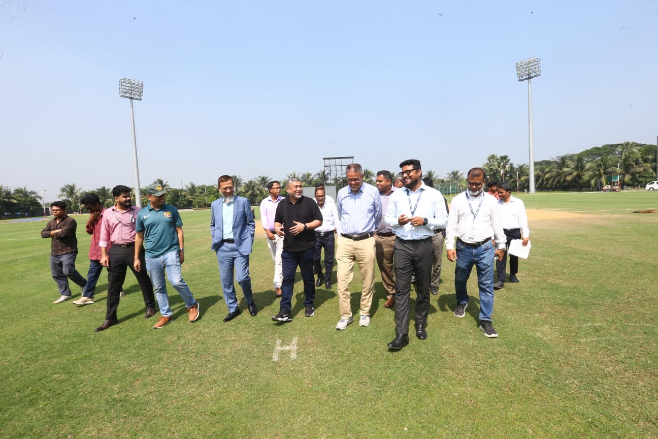 আনভীর ক্রিকেট স্টেডিয়াম দেখে সন্তুষ্ট বিসিবি, এবার ওয়েস্ট ইন্ডিজের অপেক্ষা